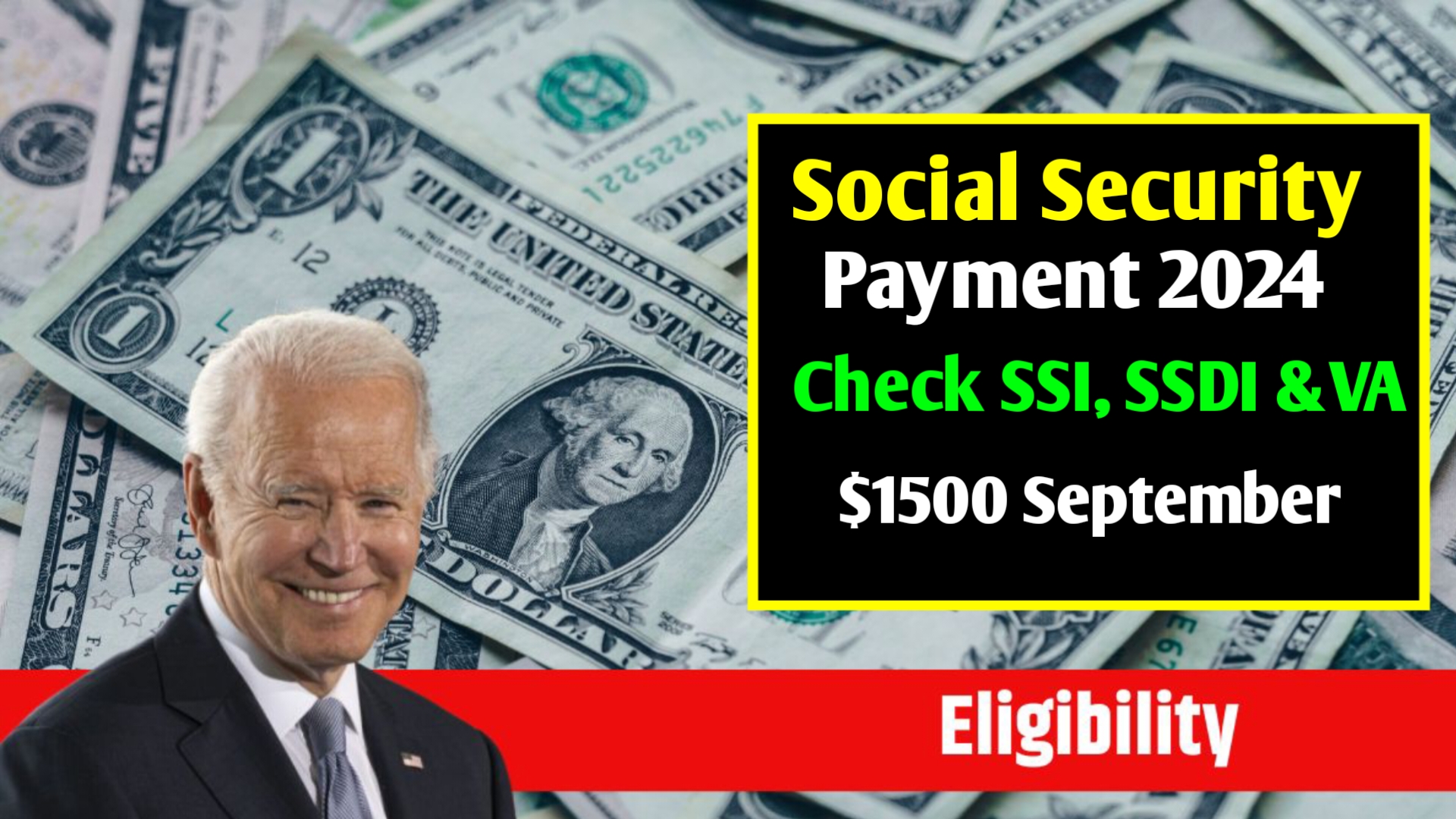 $1500 Social Security Payment