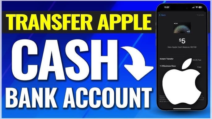 How to transfer apple cash to bank