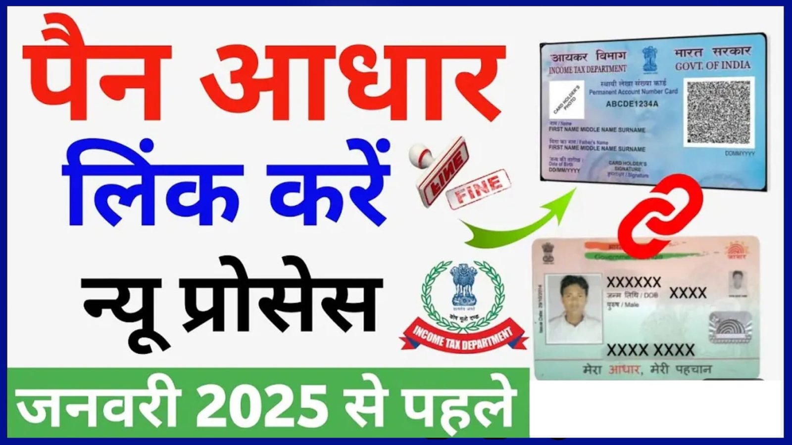 Aadhaar Pan Card Link 2025