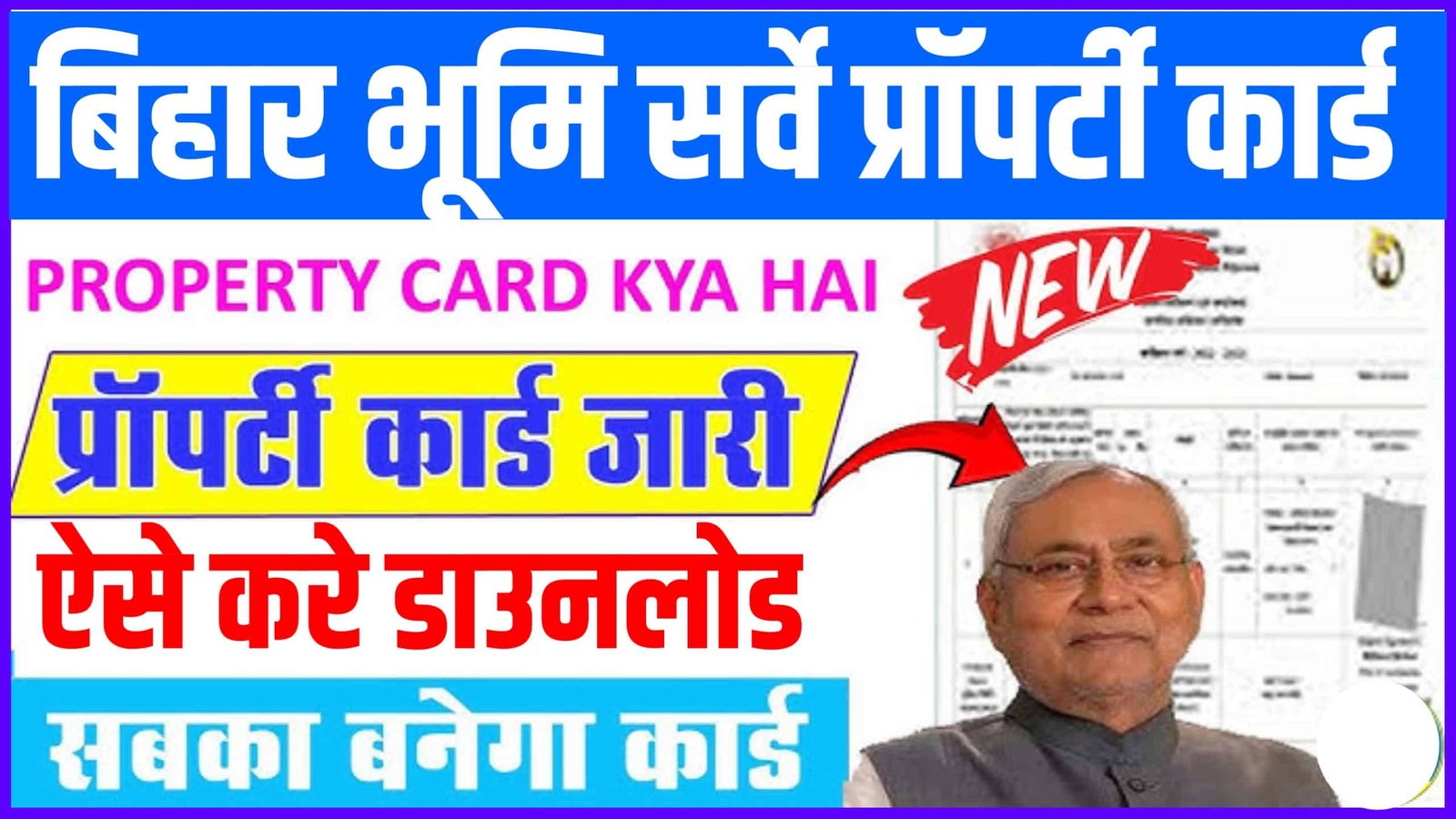 Bihar Jamin Property Card Download